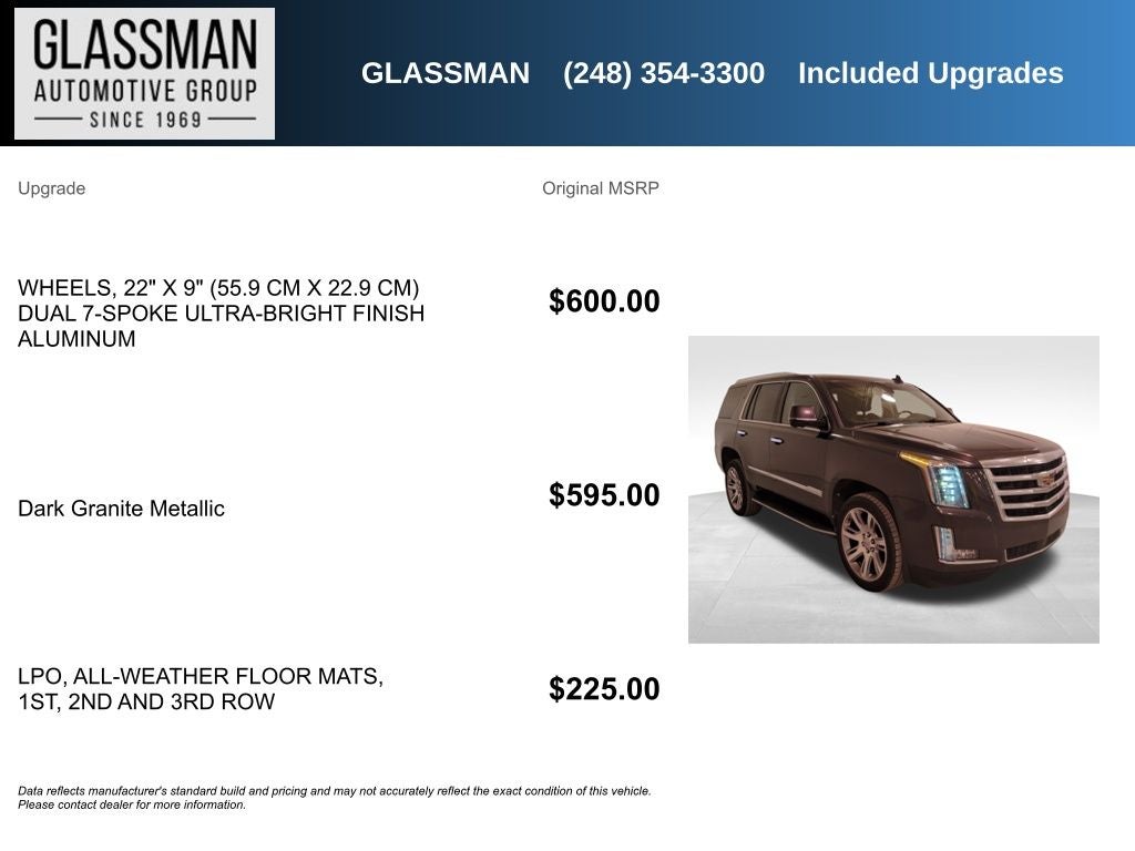 2017 Cadillac Escalade Premium Luxury