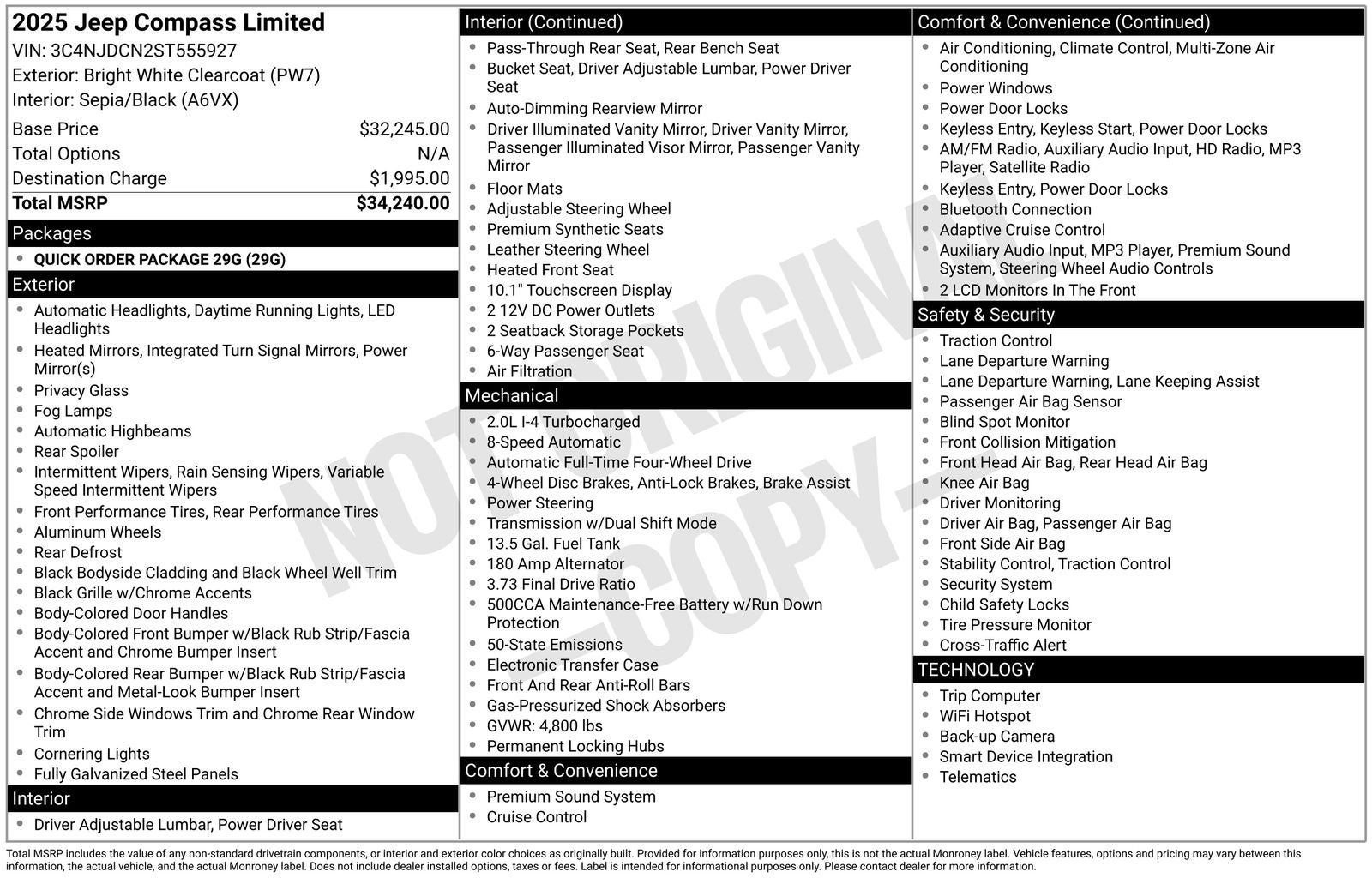 2025 Jeep Compass Limited