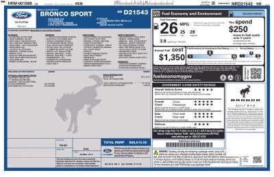 2022 Ford Bronco Sport Base