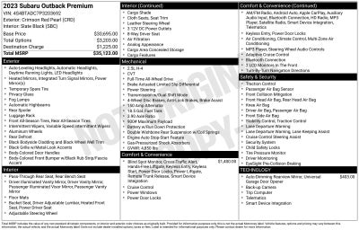 2023 Subaru Outback Premium