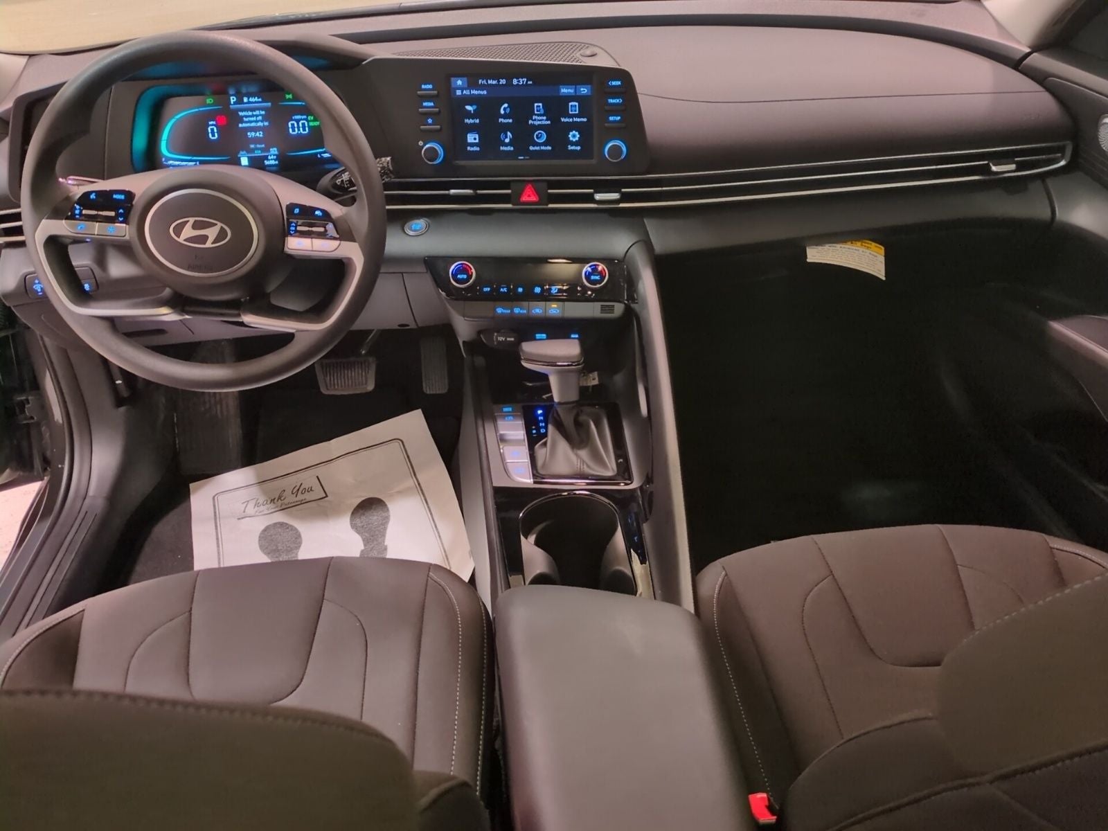 2025 Hyundai Elantra Hybrid Blue
