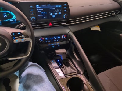 2025 Hyundai Elantra Hybrid Blue