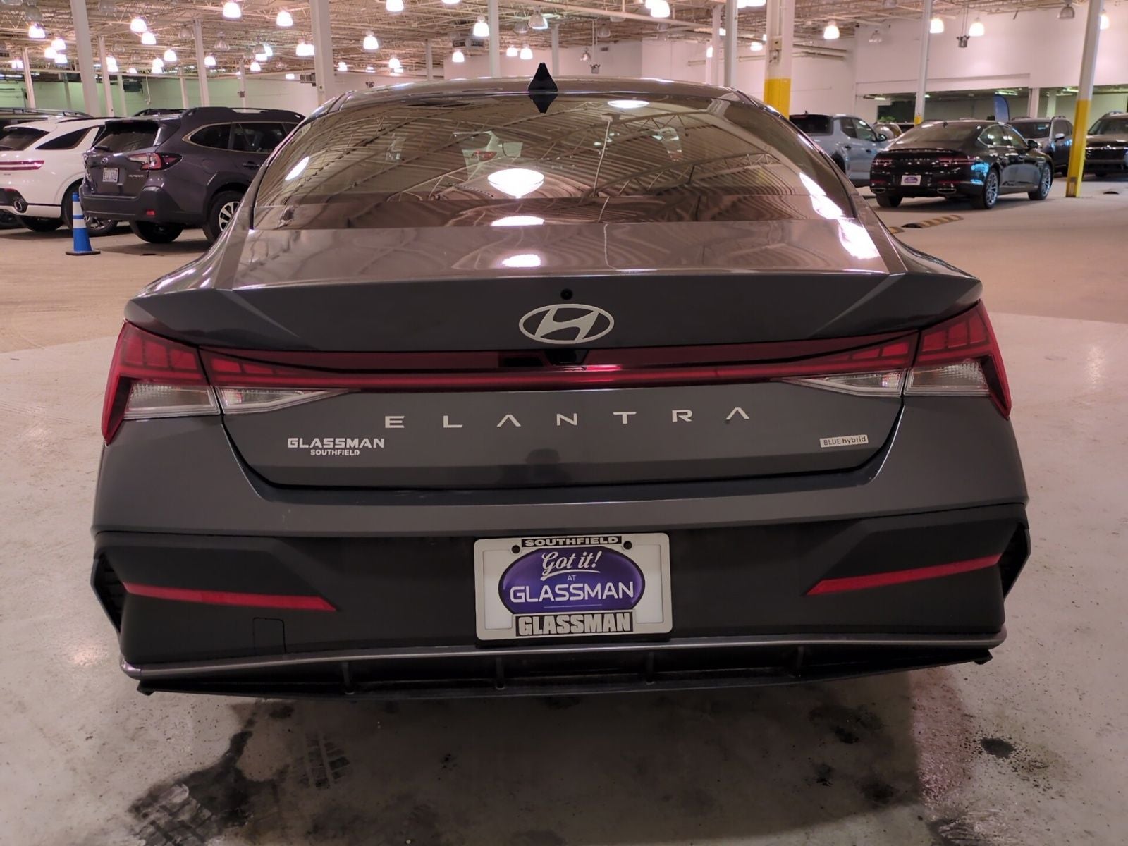 2025 Hyundai Elantra Hybrid Blue