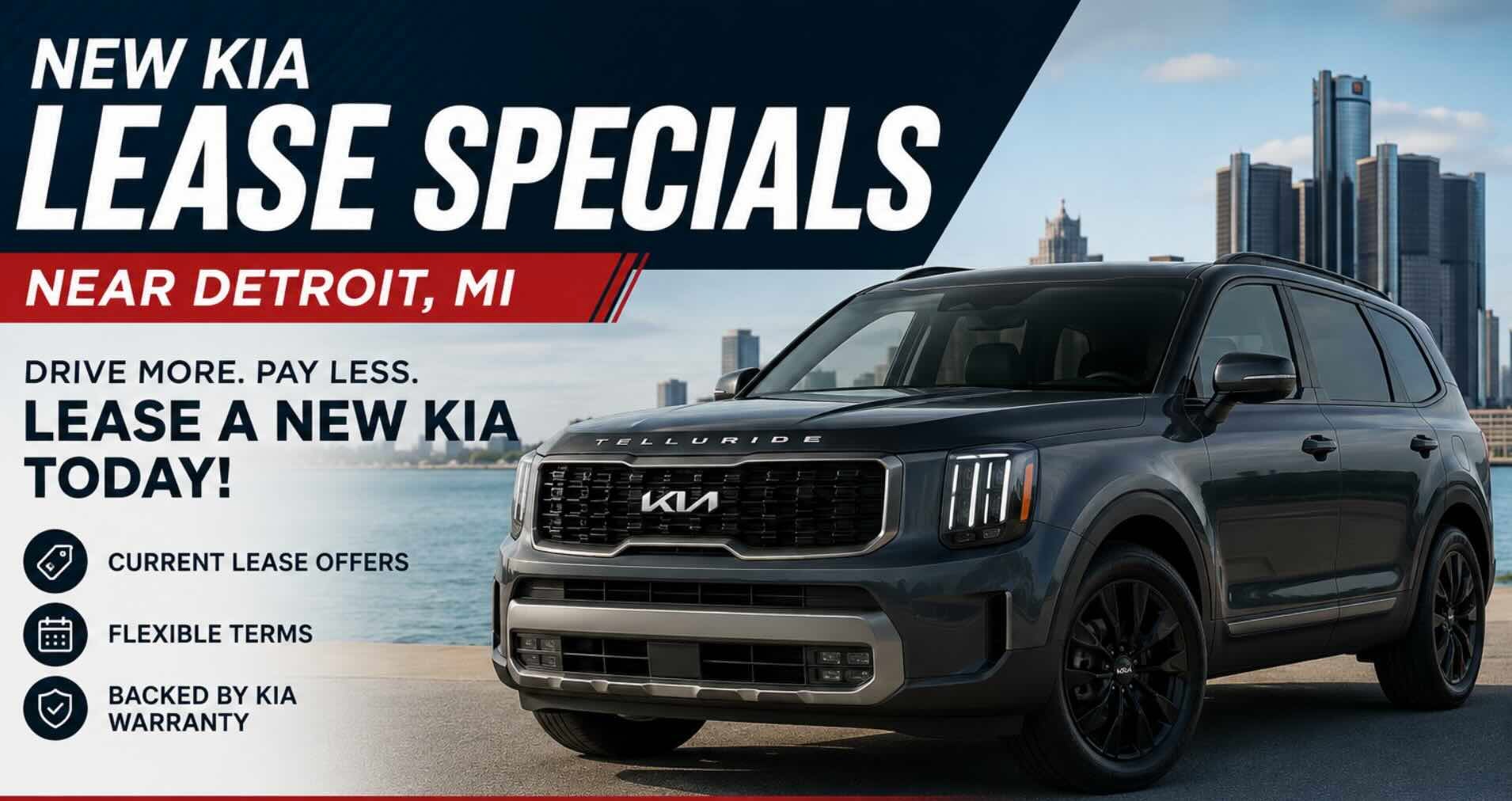 new kia lease specials near detroit mi